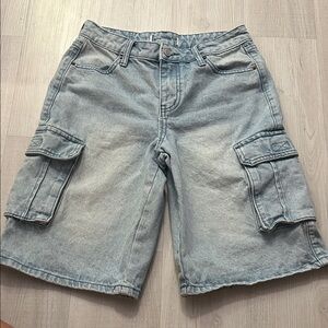 Tilly's Light Blue Jean Shorts